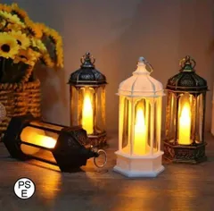 インテリア雑貨 LED 室内装飾ライト ランプ ランタン オーナメント キャンドル モロッコスタイル ハンギング 卓上 クリスマス パーティ 寝