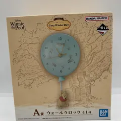 【中古】A賞 ウォールクロック ｢一番くじ くまのプーさん Cozy Winter Days｣[90]