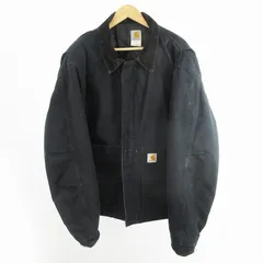カーハート carhartt 50 TRADITIONAL JACKET トラディショナル ジャケット 中綿 襟コーデュロイ J02 BLK ブラック 黒 ヴィンテージ オールド アウター