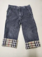 バーバリーキッズ コーデュロイパンツ