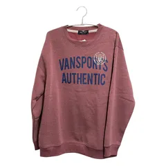 VANSPORTS　メンズ　普通生地　サイズLL　紫系トレーナー　汚れ傷みなし