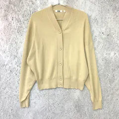 UNIQLO U ユニクロユー ショート カーディガン ナチュラル XLサイズ 〇◇