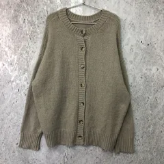 Classical Elf クラシカルエルフ もちもち癒され。 2way ゆったり ニットカーディガン ライトグレー Mサイズ 〇◇