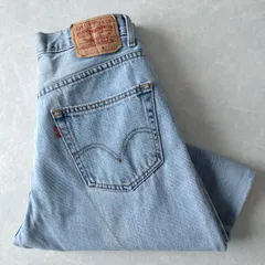 ■古着 Levi's リーバイス 550ジーンズ デニムパンツ RELAXED FIT 06年製 実寸W33L30【L5464】