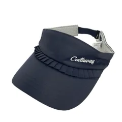 CALLAWAY キャロウェイ  サンバイザー フリル  ネイビー系 FR [240101615385] ゴルフウェア ストスト
