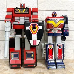 ２体セット 地球戦隊ファイブマン DXファイブロボ DXスターファイブ ロボ 合体 ロボット BANDAI バンダイ 平成レトロ 希少 レア