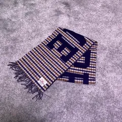 Supreme x Aquascutum (アクアスキュータム) ウール/カシミア スカーフ