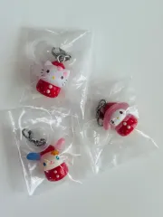 バンダイ サンリオキャラクターズ いちご ハローキティ ウサハナ マイメロディ めじるし ガチャ