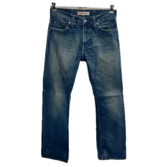 Levi's 506 デニムパンツ W31 ブルー リーバイス ジップアップ アメカジ ジーンズ デニム コットン 2601-347