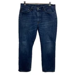 メキシコ製 Levi's 514 デニムパンツ W38 インディゴ リーバイス ジップアップ アメカジ ジーンズ デニム コットン 2601-350