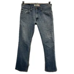 メキシコ製 Levi's 527 デニムパンツ W31 ライトブルー リーバイス ジップアップ アメカジ ジーンズ デニム コットン 2601-351
