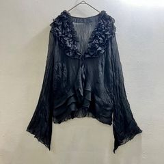 ْ*様 h.NAOTO DARK RED RUM ゴシック調 レースボレロ ブラ h.NAOTO DARK RED RUM ゴシック調 レースボレロ ブラック - メルカリ