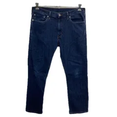 Levi's 513 デニムパンツ W34 インディゴ リーバイス ジップアップ アメカジ ジーンズ デニム コットン 2601-380