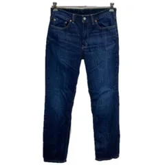Levi's 514 デニムパンツ W32 インディゴ リーバイス ジップアップ アメカジ ジーンズ デニム コットン 2601-382