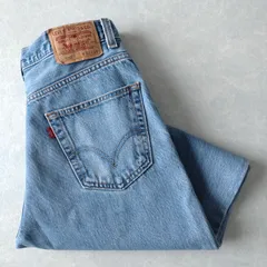 ■古着 Levi's リーバイス 550ジーンズ デニムパンツ RELAXED FIT 06年製 実寸W32L30【L5465】