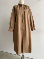 blanc ギャザーワークロングドレス 19C-OP06