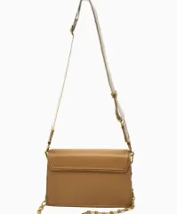 ザラ クロスバック (キャメルベージュ)