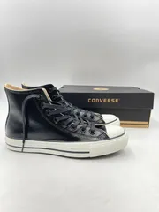 CS2160　コンバース×ビームス　レザーハイカット　ブラック　26.5cm