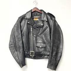 【中古品】schott ショット LOT618 USA製 LEATHER DOUBLE RIDERS JACKET レザー ダブル ライダース ジャケット アウター 【145-251011-ya-08-izu】