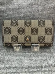未使用級✨LOEWE ロエベ　長財布　リピートアナグラム　グレージュ　付属品完備 楽天市場】【財布】LOEWE ロエベ アナグラム リピート コンチネンタル