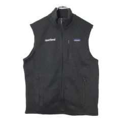 patagonia パタゴニア ベターセーター フリースベスト アウトドア グレー(メンズ M)中古 古着 X2478