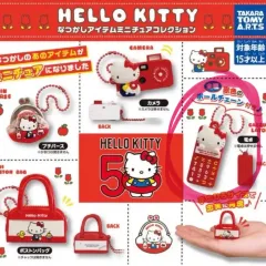 ハローキティ 50周年 懐かしいアイテム ミニチュア ガチャ 計算機