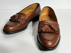 美品【リーガル】タッセルキルトローファー フリンジ JA70 ブラウン (24 1/2)