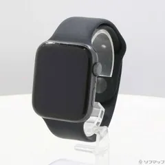 ソフマップ 〔中古品〕 Apple Watch SE 第1世代 GPS 44mm スペースグレイアルミニウムケース ブラックスポーツバンド【377】