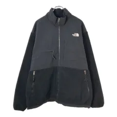 THE NORTH FACE ノースフェイス Denali デナリ フリースジャケット アウトドア ブラック(メンズ XL)中古 古着 X2483