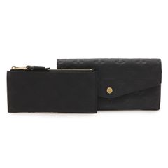 未使用級　ルイヴィトン　アンプラント　ポルトフォイユ キュリユーズ ブラック LOUIS VUITTON ルイ ヴィトン モノグラムアンプラント ポルトフォイユ