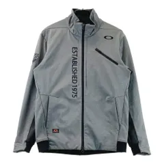 サイズ：L OAKLEY オークリー  裏起毛ジップジャケット  グレー系 [240101609935] ゴルフウェア メンズ ストスト