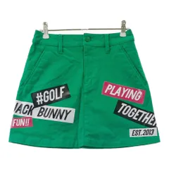 サイズ：0 JACK BUNNY ジャックバニー  インナー付スカート  グリーン系 [240101612873] ゴルフウェア レディース ストスト