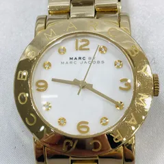 A【MARC JACOBS】マークバイマーク・ジェイコブス クオーツ レディース 腕時計 ウォッチ ゴールドカラー