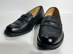 美品 REGAL Walker (リーガルウォーカー) 黒 レザー コインローファー 25cm 755