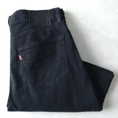■古着 Levi's リーバイス 511ブラックジーンズ デニムパンツ 15年製 実寸W34L30【L5467】