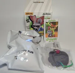 【内袋未開封】52TOYS ズートピア ベストパートナー Undercover Mission ニック&ジュディ