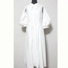 未使用 CELFORD セルフォード 2WAYシャツワンピース CWFO222015 サイズ38 ホワイト レディース 古着 中古 USED