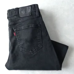 ■古着 Levi's リーバイス 511ブラックジーンズ デニムパンツ PREMIUMライン 黒 実寸W34L30【L5468】