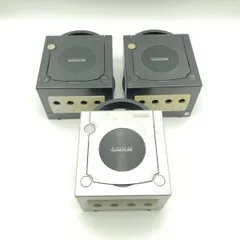 【中古】本体）【ジャンク】任天堂/ゲームキューブ本体3台まとめ 動作未確認/DOL-001[6]