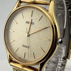SEIKO DOLCE watch 5S21-6011 ゴールド 94年 75 - メルカリ