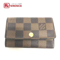 LOUIS VUITTON ルイヴィトン キーケース ミュルティクレ6 6連キーケース N62630 ダミエキャンバス エベヌ ブラウン