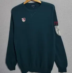 6サイズ (100) パーリーゲイツ ダークグリーン カシミア100% ニット