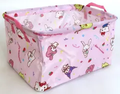 【中古】雑貨 22.集合 収納ケース ピンク 「サンリオ当りくじ サンリオキャラクターズ当りくじ」