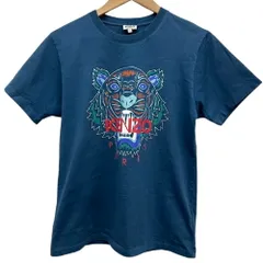 ケンゾー　Tシャツ　タイガー　ブルー