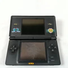 動作確認済み　任天堂　ニンテンドーDS Lite 本体 ジェットブラック　画面傷・デコあり