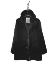 ZADIC & VOLTAIRE 쟈딕 & ボルテール レディース ロング フード ストレッチ ウィンドブレーカー ジップ