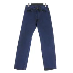 リーバイス Levi's 00's 501 USA製 後染め ブラックデニムパンツ ジーンズ ネイビー 紺