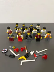 レゴ ミニフィグ まとめ売り　ジャンク　泥棒 囚人
