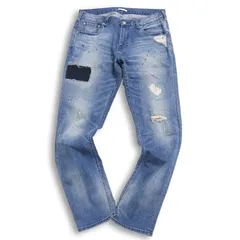 BAYFLOW ベイフロー 通年 ダメージ＆リペア加工★ ストレッチ デニム パンツ ジーンズ Sz.31 メンズ