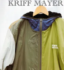 KRIFF MAYER クリフメイヤー リバーシブル フードパーカー ひっくりジャケット ナイロン ボア　メンズ MULTI-COL2 F リバーシブル  メンズ ファッション